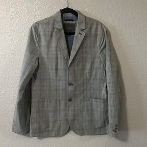 Cole Haan Men's Blazer in Gray Check Pattern